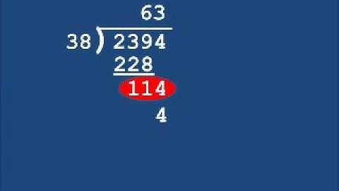 Long Division With Two Digit Divisor