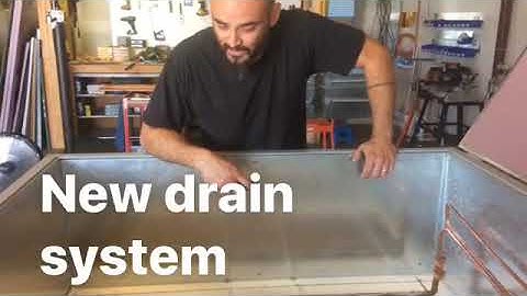 Clear Ice Block Machine New Drain System
