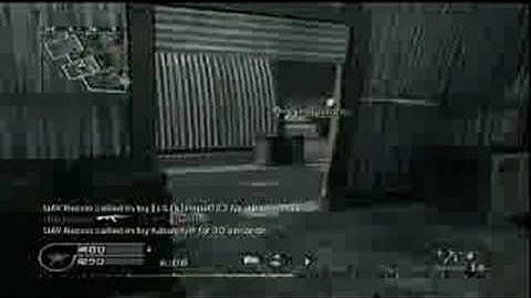 COD4 gold SVD Sniper glitch countdown
