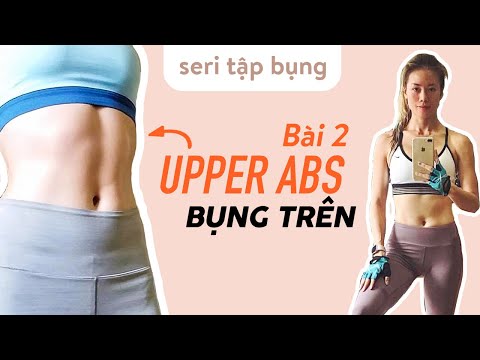 Seri TẬP BỤNG - Bài 2 tập BỤNG TRÊN - UPPER ABS ♡ Yoga By Sophie