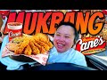 Raising canes fried chicken mukbang  texas toast and fries  eating show