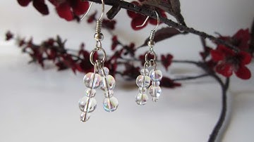 How To Make Simply Elegant Beaded Earrings - DIY  Tutorial - Guidecentral