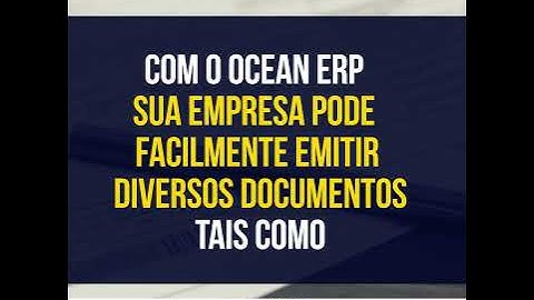 OCEAN ERP software gestão empresarial  (P1S Prime Solutions)