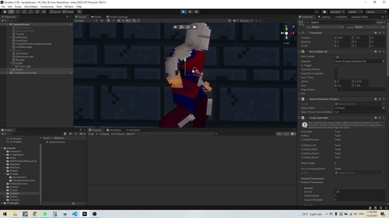 Unity 2.5D Shader issue - YouTube