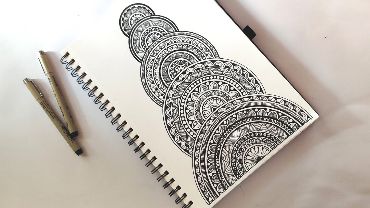 Easy mandala art for beginners, Basics of mandala art