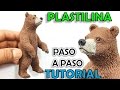 ✅ COMO HACER UN OSO GRIZZLY DE PLASTILINA PASO A PASO ✅ MI MUNDO DE PLASTILINA - MY CLAY WORLD