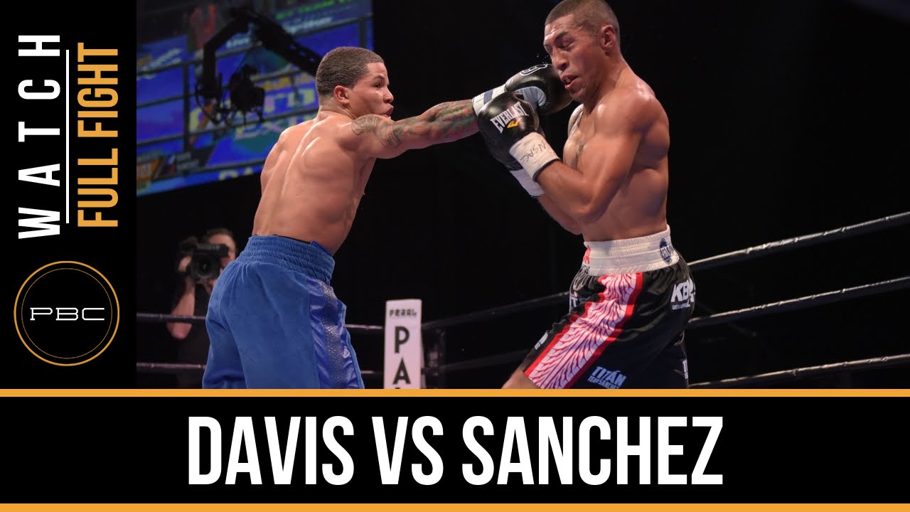 Davis vs Sanchez FULL FIGHT Dec