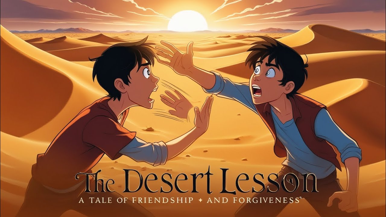 The Desert Lesson: A Tale of Friendship and Forgiveness"