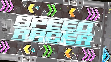 "Speed Racer" 100% | (EASY DEMON) by ZenthicAlpha [All Coins] | Geometry Dash 2.2 | JackyGD