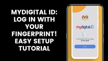 How to Activate the Biometric Authentication Feature on Your MyDigital ID App