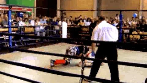Wing Chun fighter Aaron Baum - first fight Seni 2004