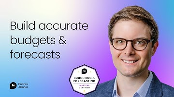 Build high-impact budgets & forecasts (with Christian Wattig)