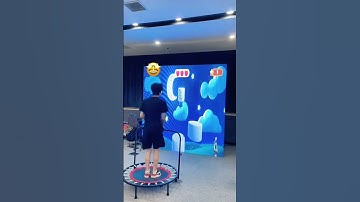 Epic Wall Jump Game with Kinect | Ultimate Jumping Challenge Event! 🕹️💥