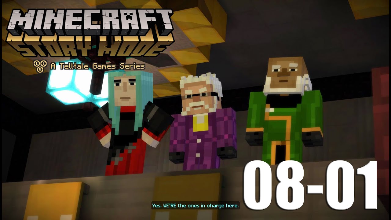 Minecraft Story Mode: Episode 8 - Part 1 - Spleef