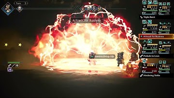 Octopath CotC Yan Long Revisited - 4 Turn Clear feat. Joshua!