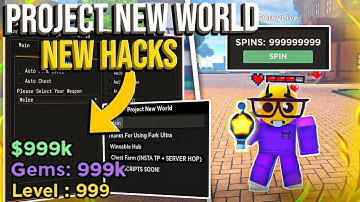 Roblox Project New World Script/Hack: Auto Collect Chest, Auto Farm, Infinite Spins (2023)!