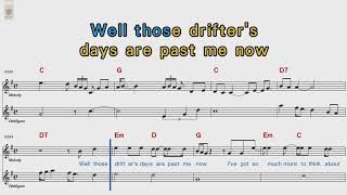 Bob Seger  Against the Wind POP Song Score Karaoke