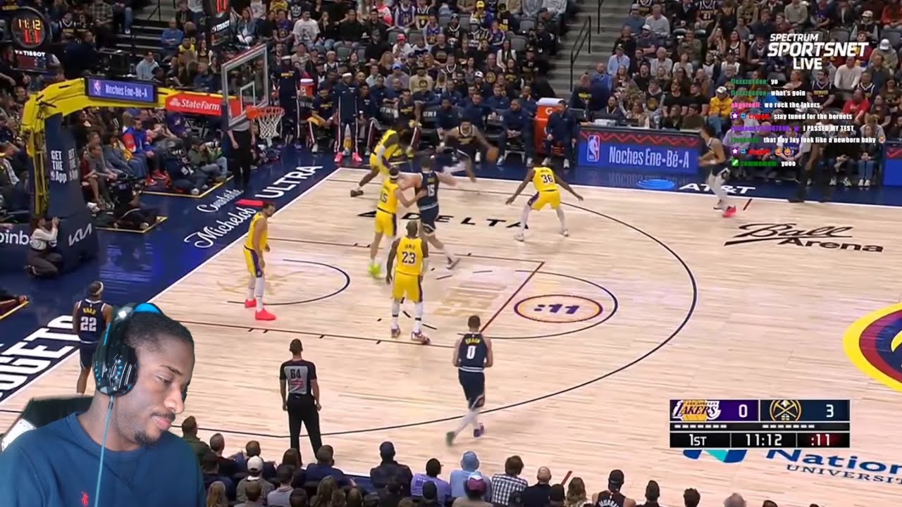 MARCUS SMART!!! REACTING TO Los Angeles Lakers vs Denver Nuggets Full Game Highlights