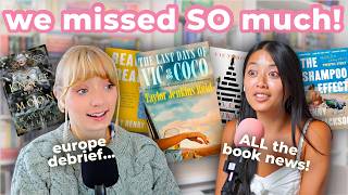We're FINALLY BACK! ☕📚 | Europe, Reading Updates & Book News [EP#55]
