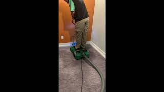 Rover helps to extract water more efficiently in a water damage event.