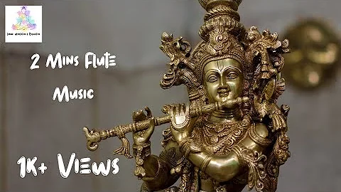 2 Mins Lord Krishna's Flute Music for RELAXATION | Krishna flute |flute music | krishna