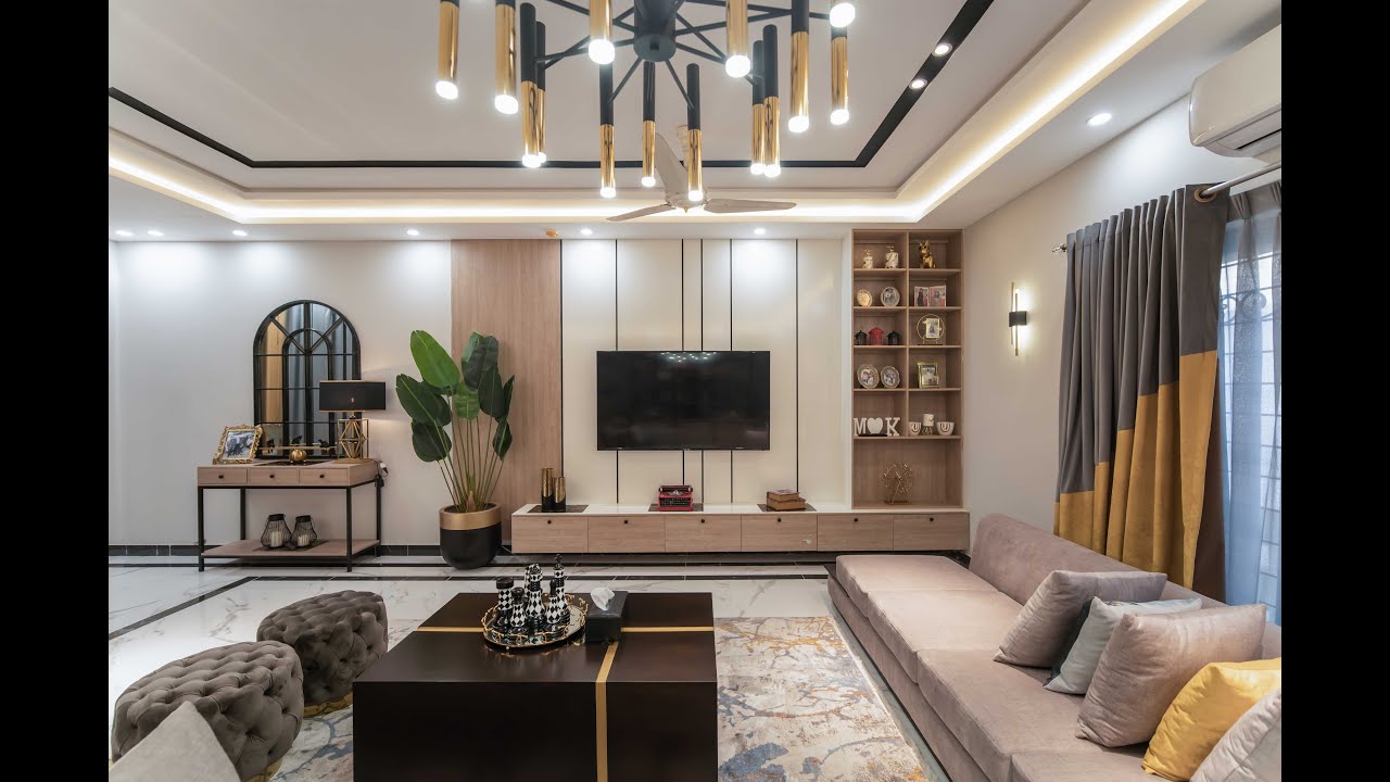 5400 sq ft villa in DHA Phase 4 | Interior Videography - YouTube