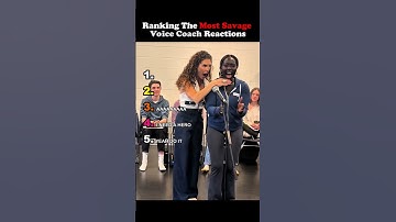 Ranking The Most Savage Voice Coach Reactions😍❤. #SavageCoach #ViralVoice #ZippyRanks