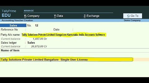 Advanced or Amazing TDL Clear Display in List OR Table Transaction ledgers and Stock items in Tally