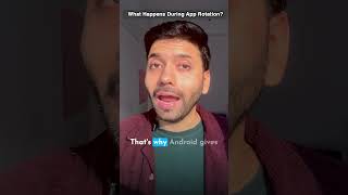 Android Rotation Explained in 1 minute🔥💻🚀 #shorts #interview #coding #androiddevelopment #android