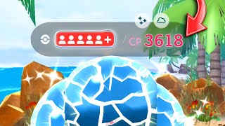 Omg Got 🤯 3600+ cp SHINY BOOSTED in pokemon go.