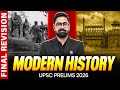 Modern History - FINAL REVISION One Shot 🔥 | for UPSC Prelims 2026