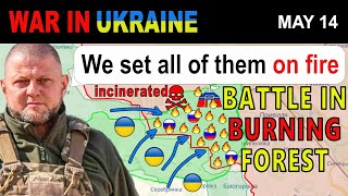 14 May: NO CREMATION NEEDED. Russian positions BURNT TO ASHES! | War in Ukraine Explained