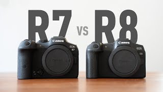 Canon R7 vs R8  Best Canon Mirrorless camera for $1500
