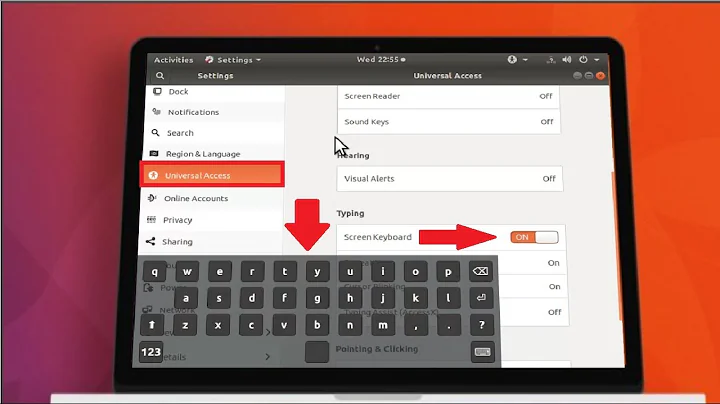 How to Enable On Screen Keyboard in Ubuntu 17 10