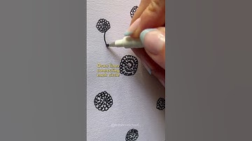 Easy art for over-thinkers #mindfulness #arttutorial #anxietyrelief #artforbeginners #mentalhealth