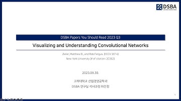 [Paper Review] Visualizing and Understanding Convolutional Networks