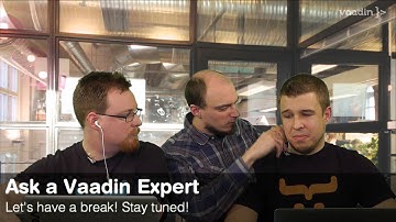 Ask a Vaadin Expert