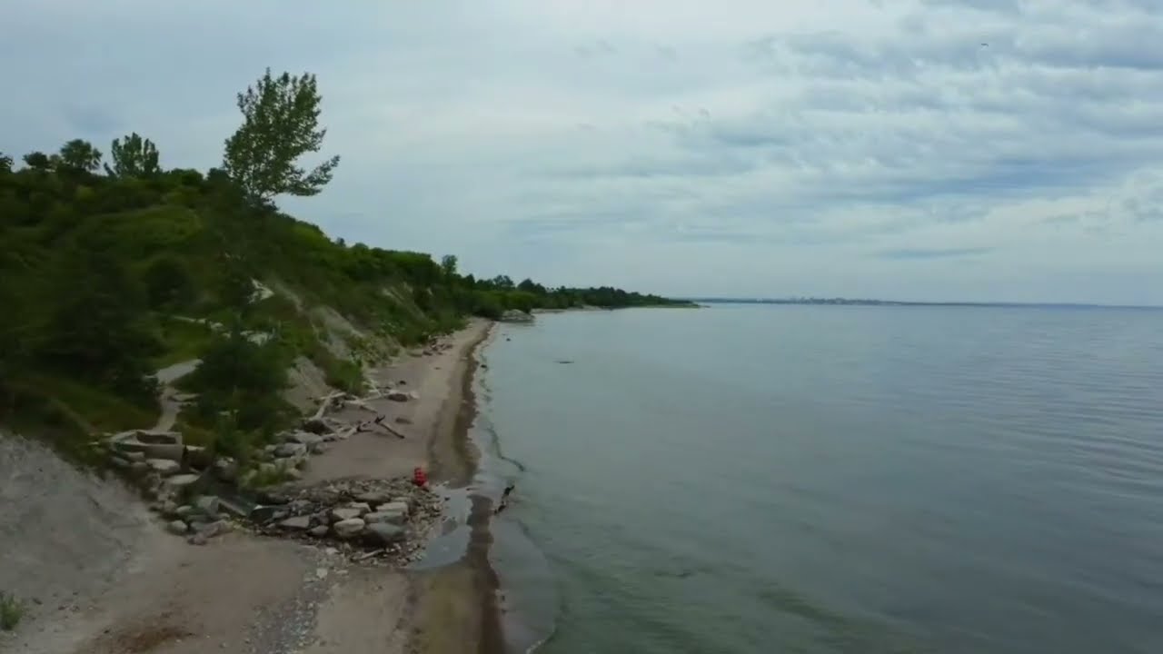 East Point Park in 4K: A Drone Tour of Scarborough's Natural Beauty