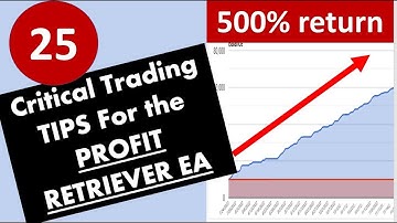 25 forex trading tips to get the very best out of your Profit Retriever trading robot in 2023