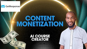 Monetize Your Content Fast With Getresponse// Content Monetization