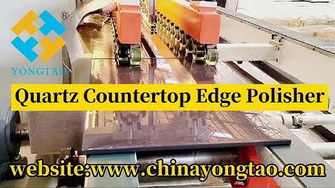 Quartz Stone Countertop Double Round Edge Polisher