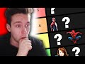 Ranking EVERY LIVE ACTION SPIDER-MAN CHARACTER! (Tier List Live)