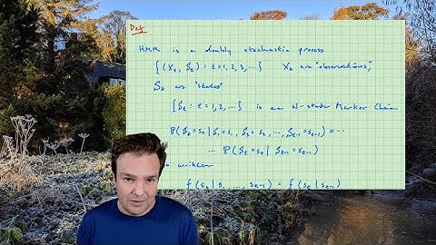 Markov Chains Lecture 19: hidden Markov model details