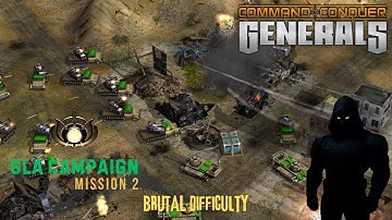2. Command & Conquer : Generals - GLA Campaign Mission 2 (Brutal Difficulty)