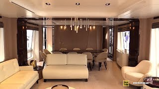 2019 Azimut 27 Metri Luxury Yacht - Deck and Interior Walkaround - 2018 Cannes Yachting Festival