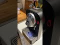 Run test of nespresso professional business gemini cs100 coffee espresso machine