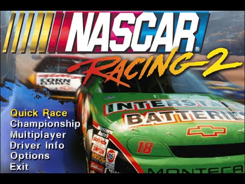 Nascar Racing 2 (1996, DOS) - 3DFX - North Wilkesboro - 1080p