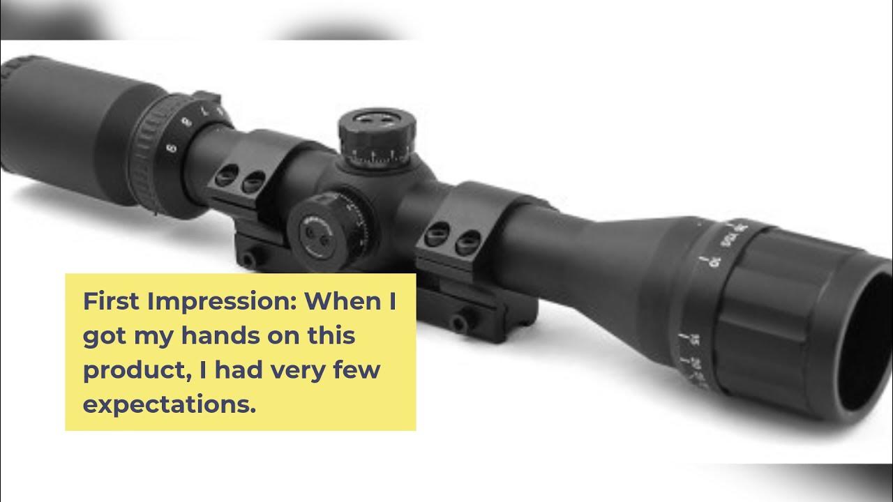Hammers 3 9x32AO Air Rifle Scope Review YouTube