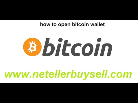 how to open a bitcoin wallet