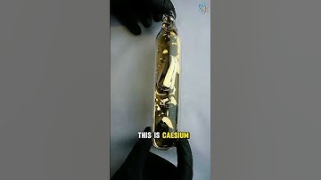 This Metal Explodes in Water and Powers Your GPS – Cesium Explained #science #experiment